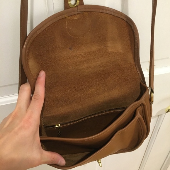 Vintage Coach Brown Leather Shoulder Bag - Picture 6 of 6